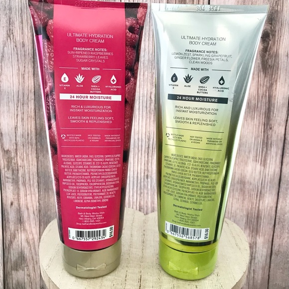 🆕Sun Ripened Raspberries and White Citrus Body Cream - Picture 3 of 5